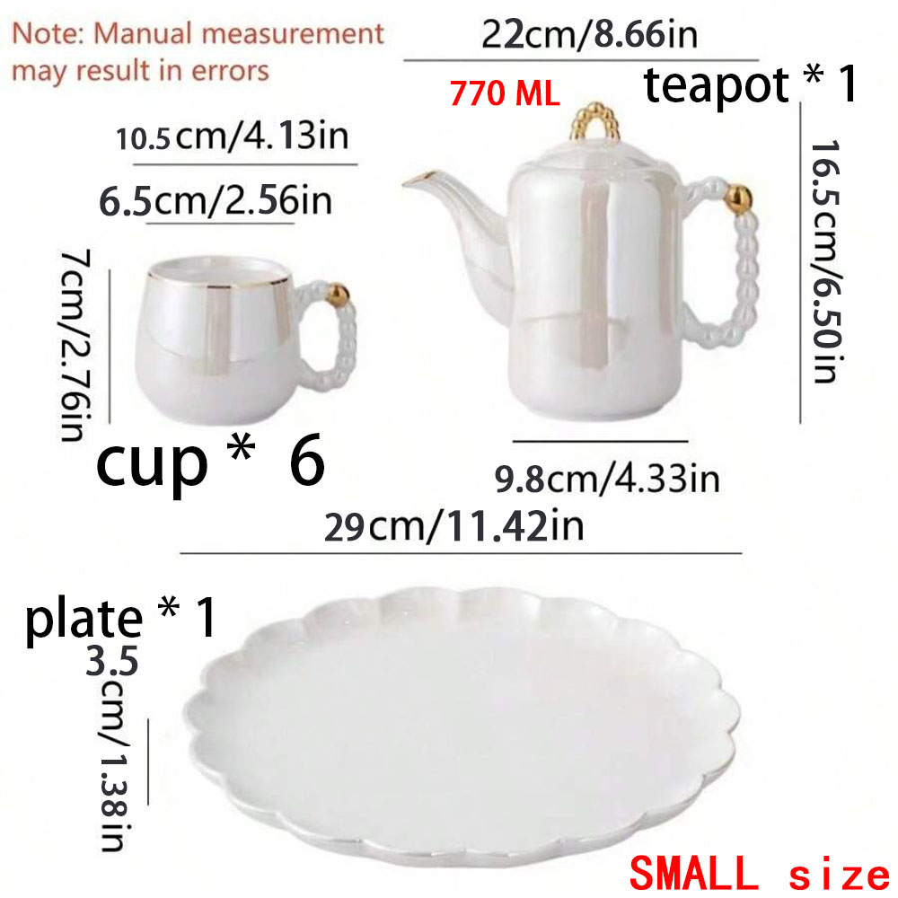 Set da tè in ceramica bianca c - Home Cooking Recipes recensione e prezzo